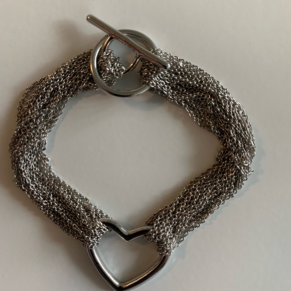TIFFANY & Co. Inspired Mesh Heart Bracelet - Picture 11 of 12